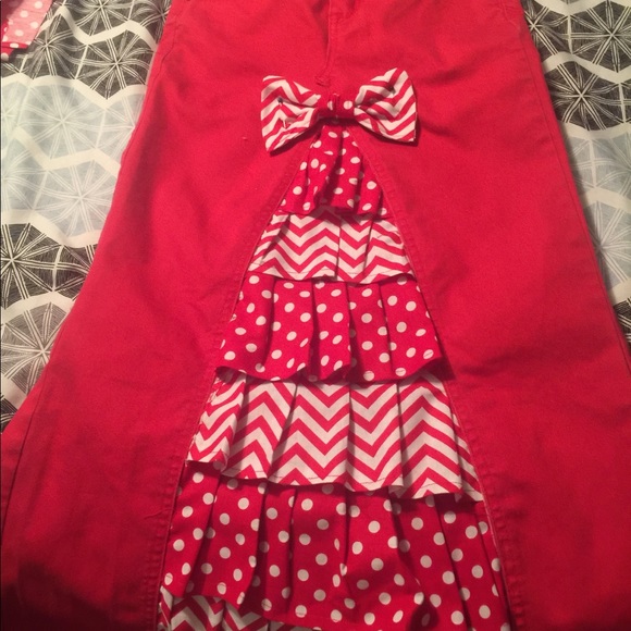 Upcycled jean skirts . Prices firm on these ! - Picture 3 of 8